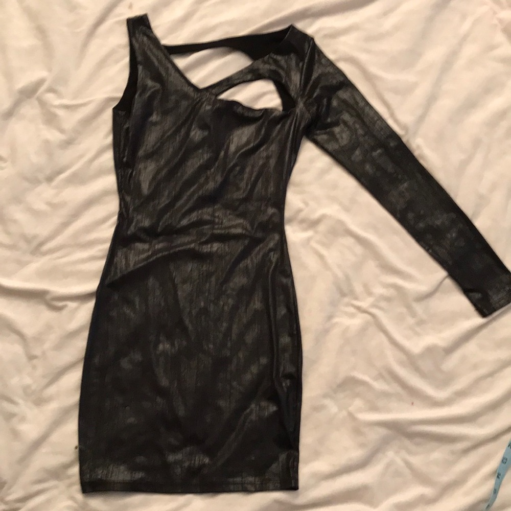 Symphony One-Sleeve Dress— XS